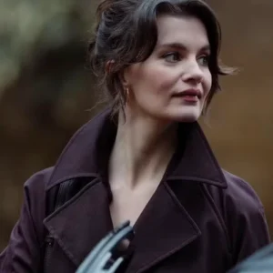 MobLand S01 Emily Barber Trench Coat Side