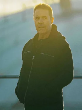 MobLand S01 Kevin Harrigan Black Hooded Jacket Side