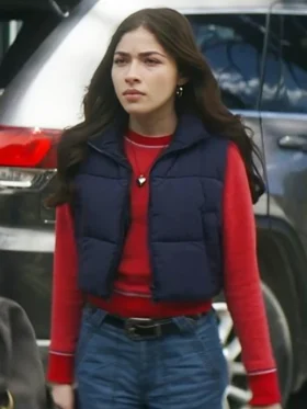 Motorheads S01 Caitlyn Torres Puffer Vest Side