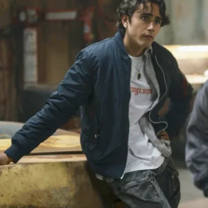 Motorheads S01 Michael Cimino Blue Bomber Jacket