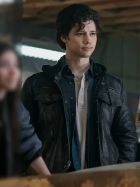 Motorheads S01 Uriah Shelton Black Leather Jacket
