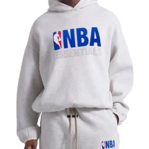 NBA Essentials White Hoodie