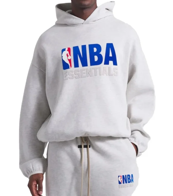 NBA Essentials White Hoodie