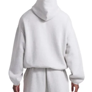 NBA Essentials White Hoodie Back