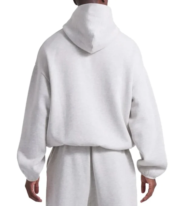 NBA Essentials White Hoodie Back