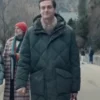 Nine Perfect Strangers S02 Lucas Englander Hooded Puffer Coat Back