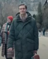 Nine Perfect Strangers S02 Lucas Englander Hooded Puffer Coat Back