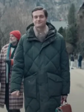 Nine Perfect Strangers S02 Lucas Englander Hooded Puffer Coat Back