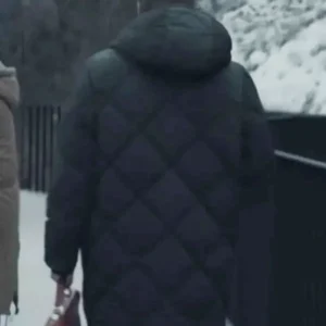 Nine Perfect Strangers S02 Lucas Englander Hooded Puffer Coat