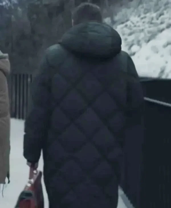Nine Perfect Strangers S02 Lucas Englander Hooded Puffer Coat