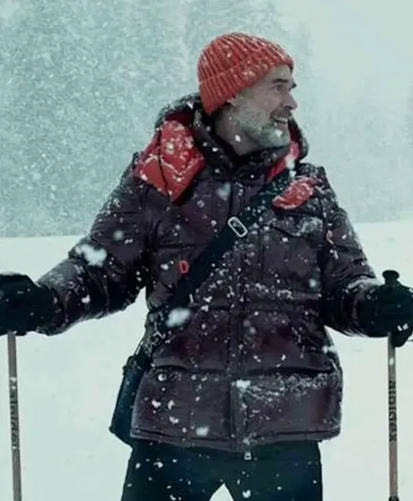 Nine Perfect Strangers S02 Murray Bartlett Puffer Jacket Side