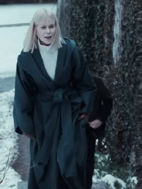 Nine Perfect Strangers S02 Nicole Kidman Hooded Coat Side