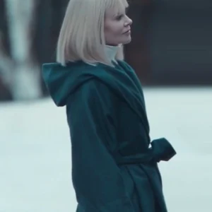 Nine Perfect Strangers S02 Nicole Kidman Green Hooded Coat