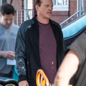 Nonnas 2025 Vince Vaughn Bomber Track Jacket
