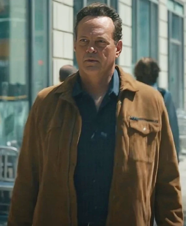 Nonnas 2025 Vince Vaughn Brown Jacket Back