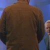 Nonnas 2025 Vince Vaughn Brown Suede Jacket