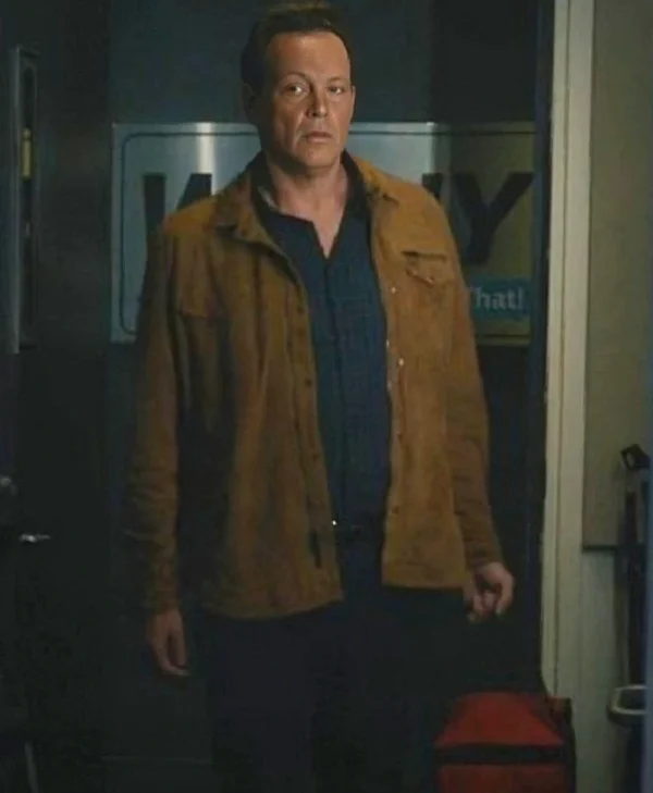 Nonnas 2025 Vince Vaughn Brown Jacket