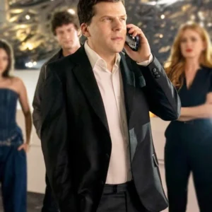 Now You See Me Now You Don’t 2025 Jesse Eisenberg Black Blazer