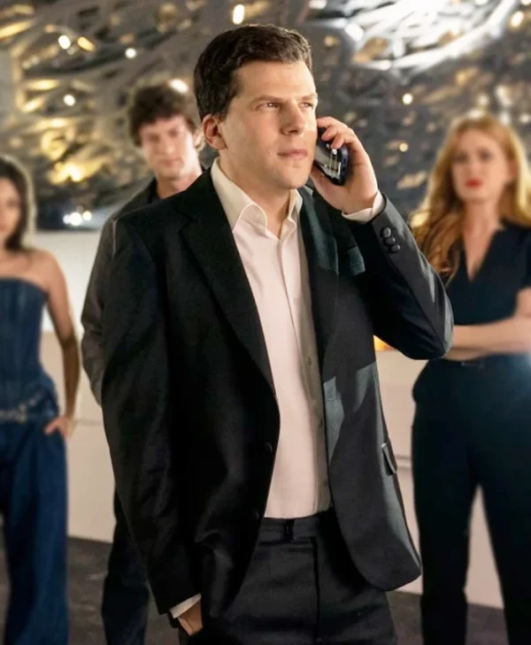 Now You See Me Now You Don’t 2025 Jesse Eisenberg Black Blazer
