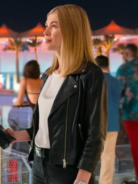 Now You See Me Now You Don’t 2025 Rosamund Pike Black Jacket