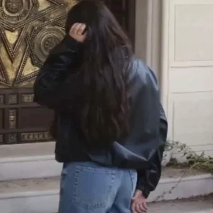 Now You See Me Now You Don’t 2025 Ariana Greenblatt Leather Jacket Front