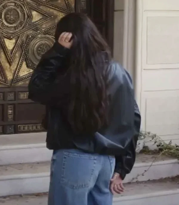 Now You See Me Now You Don’t 2025 Ariana Greenblatt Leather Jacket Front
