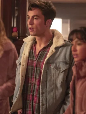 Overcompensating S01 Benito Skinner Shearling Denim Jacket