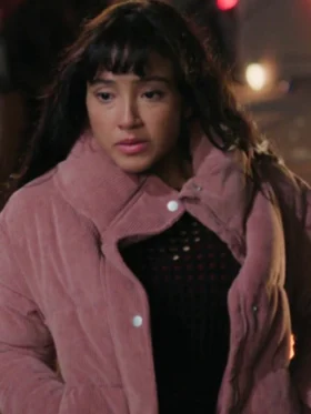 Overcompensating S01 Wally Baram Pink Corduroy Jacket