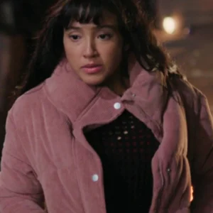 Overcompensating S01 Wally Baram Pink Corduroy Jacket