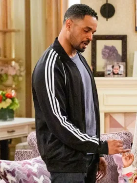 Poppas House S01 Damon Track Bomber Jacket