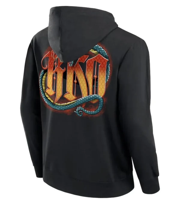 Randy Orton Viper Bite Hoodie Back
