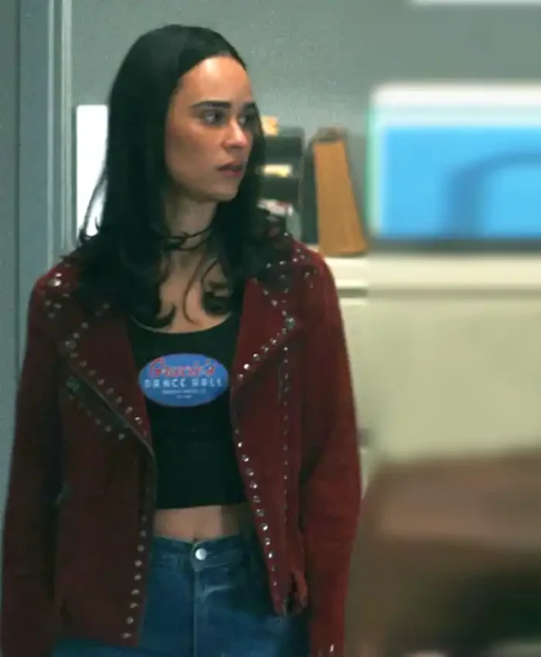 Ransom Canyon S01 Marianly Tejada Suede Leather Studded Jacket