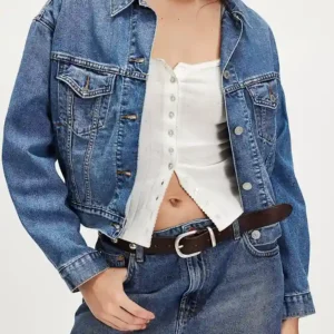 Ransom Canyon S01 Minka Kelly Blue Denim Jacket