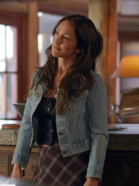 Ransom Canyon S01 Minka Kelly Denim Jacket Side