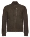 SWAT S08 Niko Pepaj Suede Bomber Jacket