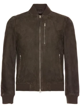 SWAT S08 Niko Pepaj Suede Bomber Jacket