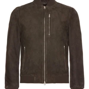 SWAT S08 Niko Pepaj Suede Bomber Jacket