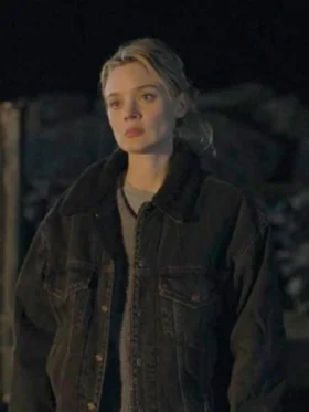 Scrublands S02 Mandy Bond Black Denim Sherpa Jacket