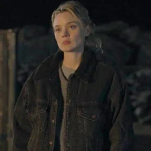 Scrublands S02 Mandy Bond Black Denim Sherpa Jacket