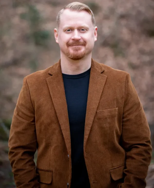 Show Me Your Glory 2025 Eric Swithin Brown Corduroy Blazer
