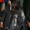 Snow White 2025 Rachel Zegler Black Leather Jacket