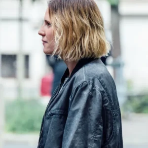 Squad 36 Juliette Dol Black Bomber Jacket Side