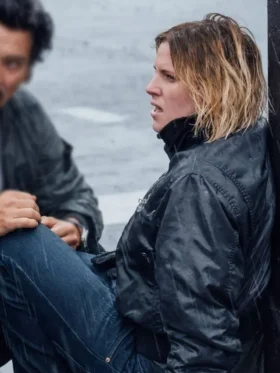 Squad 36 Juliette Dol Black Bomber Jacket