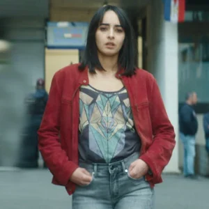 Squad 36 Sonia Bendhaou Red Jacket