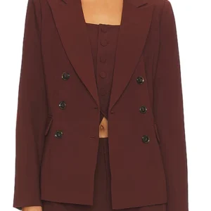 Strife S02 Asher Keddie Maroon Blazer