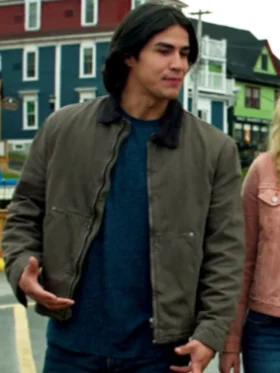 Sullivans Crossing S03 Joel Oulette Grey Cotton Jacket