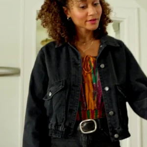 Sullivans Crossing S03 Sydney Shandon Black Denim Jacket