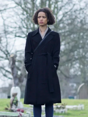 Surface S02 Gugu Mbatha-Raw Black Coat