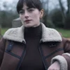 Surface S02 Millie Brady Shearling Leather Jacket