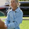 SurrealEstate S03 Anne Shepherd Blue Trench Coat Front
